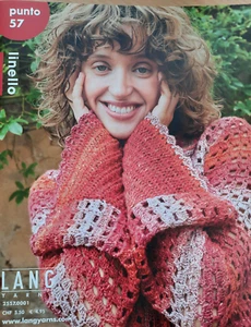 Filati lunghi Punto 57, linello - 6 modelli colorati in FILATO DI LINO - 3 lingue #6386 - Foto 1 di 4