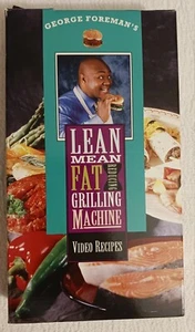 George Foreman Grill VHS Lean Mean Grilling Machine Recipes How-To - Imagen 1 de 5