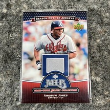 2005 Upper Deck Season Opener Jerseys Andruw Jones #OD-AJ