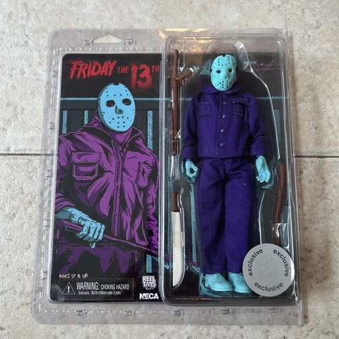 NECA Friday the 13th: Jason Classic Retro Action Figure Sealed 8 Bit NES Cover