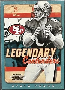 2013 Panini Contenders Legendary Contenders "Steve Young" - Bild 1 von 2