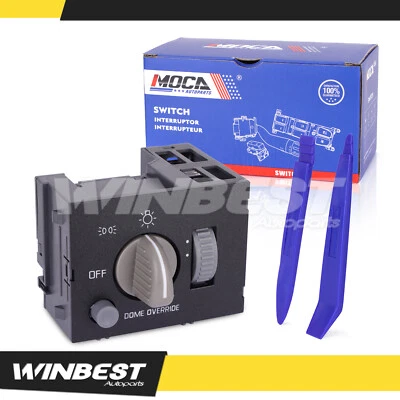 Headlight Switch Fit GMC C1500 C2500 C3500 K1500 K2500 K3500 Savana 1500 Yukon - Image 1 of 4