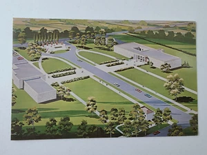 Postkarte Antenne von Eisenhower Center ~ Abilene Kansas Ks - Bild 1 von 2