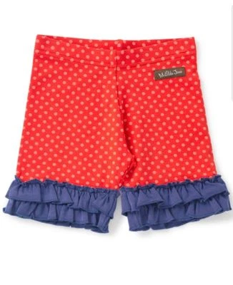 Matilda Jane Shortcut Shorties Shorts Size 12 NWT In Bag Wish You Were Here Red - Image 1 of 3