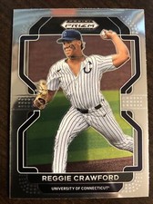 2022 Prizm Draft Picks Baseball Base #PDP30 Reggie Crawford - UConn Huskies