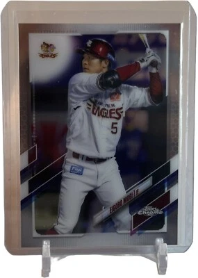 2021 Topps Chrome NPB Nippon Professional Baseball #173 Eigoro Mogi - Image 1 of 3