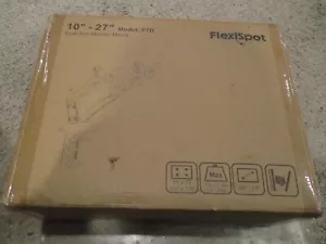 FLEXISPOT DUAL-ARM MONITOR MOUNT 10"- 27" MODEL F7D - Picture 1 of 1