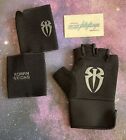 WWE Roman Reigns Bloodline Head Of The Table Authentic Glove & Arm Band Set New