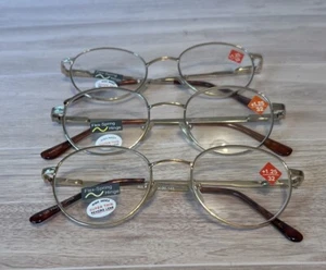 3 Pairs Unisex  Flex Spring Hinge High Index  Reading Lens  All +1.25/32 - Picture 1 of 3