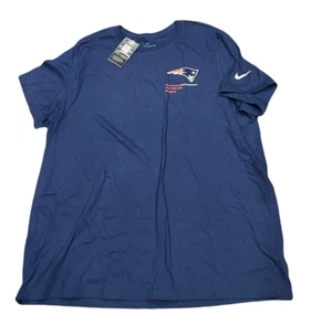 Nueva Con Etiquetas Camiseta Nueva Inglaterra Patriots Nike Logotipo Equipo Inclinado Talla XXL - Imagen 1 de 3
