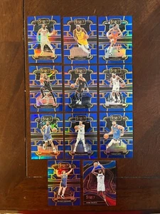 2023-24 Select Basketball Blue Prizm 11 card lot 3 Rookies And 8 Vets No Dups - Picture 1 of 2