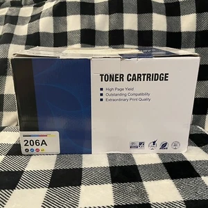 Toner Cartridge 206A [4 Pack] CMYK High Page Yield Ink NEW - Open Box - Picture 1 of 5