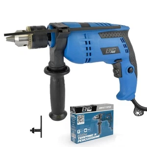 ENG PRO Trapano a Percussione Elettrico 650W Velocità Regolabile 0-3000 RPM - Foto 1 di 12