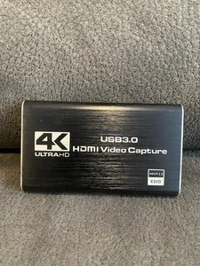 Karta przechwytywania wideo 4K Ultra HD USB 3.0 HDMI używana raz z przewodami świetny stan - Zdjęcie 1 z 6