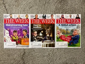 3 The Week Magazine Lot Politics November 14 21 28 2025 - Foto 1 di 1