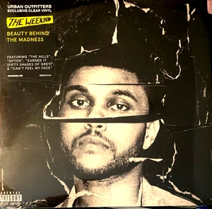THE WEEKND "Beauty Behind The Madness" UO Exclusive SEALED 2xLP Clear Vinyl 2015 - Picture 1 of 17