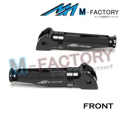 Clavijas de pie CNC Shinobi Rider para Honda NTV 650 GT Hawk RFV400 VFR400 Foto 1 de 4