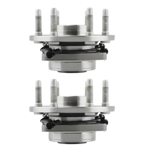 pair 4WD AWD Front Wheel Hub Bearing Assembly for Cadillac Chevrolet GMC WE60747 - Picture 1 of 18