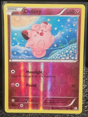 Clefairy Reverse Holo Common Generations 50/83 LP - Image 1 of 2