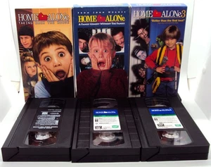 HOME ALONE VHS Video Tape Lot 1, 3, 4 Taking Back The House Macaulay Culkin CC - Picture 1 of 19