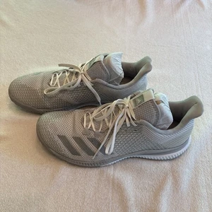 🔥🏐 Women's Adidas Crazyflight Bounce 3 Gray Volleyball Shoes Women’s Size 11 - Picture 1 of 9