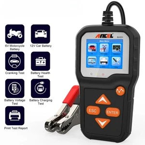 Probador de batería de coche analizador automotriz arranque de batería circuito de carga - Imagen 1 de 21