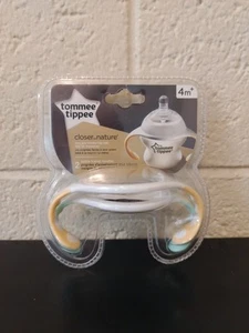 Tommee Tippee Closer To Nature Entrenador de Botellas Manijas Fácil Agarre Libre de BPA NUEVO 2pk - Imagen 1 de 3