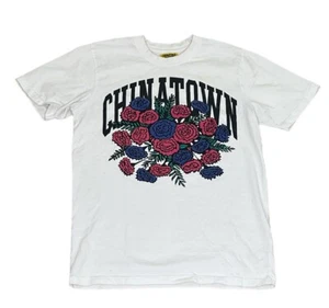 Chinatown Market T Shirt Medium Floral White - Picture 1 of 6