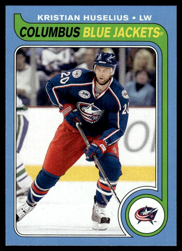 2008-09 O-Pee-Chee 1979-80 Retro Kristian Huselius Columbus Blue Jackets #621 - Image 1 of 2