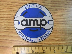 ANALYTICAL AMP MAINTENANCE STICKER - Picture 1 of 5