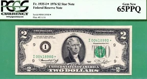 ** MINNEAPOLIS STAR ** 1976 $2 FRN * PCGS GEM 65 PPQ * Fr 1935-I* MINNEAPOLIS ** - Picture 1 of 2