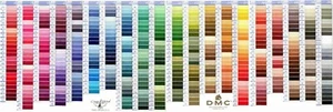 DMC Thread Genuine Stranded Embroidery Cotton Skeins - PYO Colours - 809 to 3866 - Picture 1 of 8