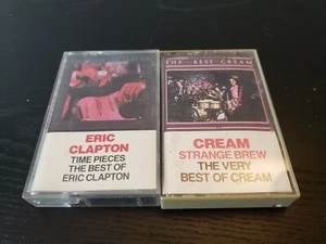 Eric Clapton & Cream Cassettes- ‘Strange Brew’  & ‘Time Pieces’- Tested - Picture 1 of 5