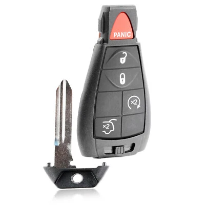 Keyless Entry Remote Car Key Fob for 2008 2009 2010 Jeep Commander IYZ-C01C Foto 1 de 4