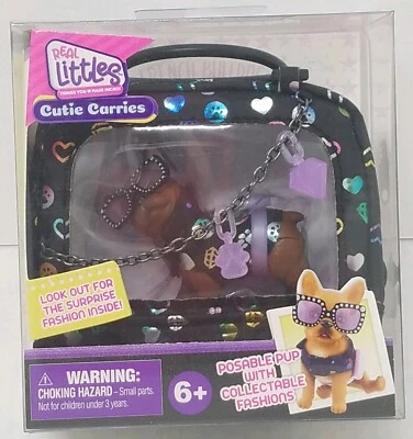 Moose Toys FRENCH BULLDOG Real Littles CUTIE CARRIES Puppy Dog New - Image 1 of 2