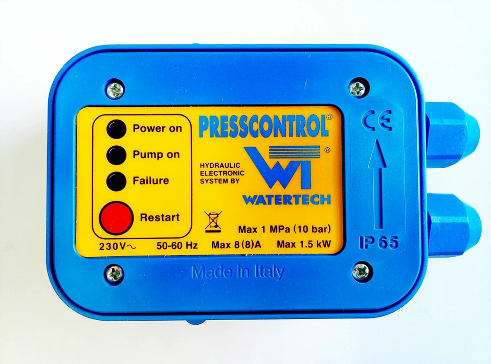 SCHEDA CIRCUITO DI RICAMBIO PER PRESSCONTROL WATERTECH ELETTROPOMPA AUTOCLAVE - Immagine 1 di 1