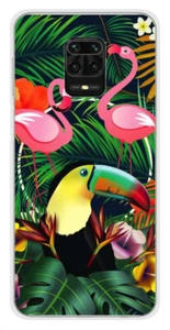 Coque en silicone imprimée compatible Xiaomi Redmi Note 9S Tropical Toucan - Picture 1 of 3