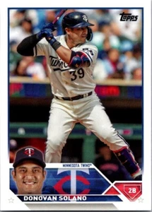 2023 Topps Update Baseball #US106 Donovan Solano SN - Picture 1 of 2