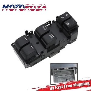 Interruptor de puerta de ventana eléctrica principal delantero izquierdo 35750-TL2-A12 para Acura TSX 2009-2014 - Imagen 1 de 9