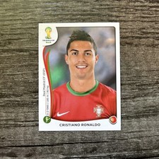 Cristiano Ronaldo Panini 2014 World Cup Brazil Sticker #523 Superstar FIFA