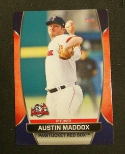 2018 Choice, Pawtucket Red Sox - AUSTIN MADDOX
