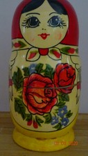 Russian doll matryoshka wooden