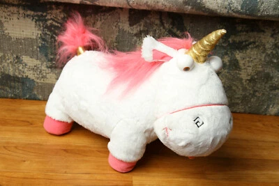 Peluche de peluche de unicornio mullido Despicable Me 2 interactivo sonido ligero Thinkway Foto 1 de 4