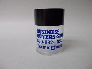 Vintage Pacific Bell Geschäft Buyers' Guild magnetischer Büroklammerhalter/Spender (B) - Bild 1 von 4