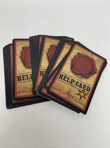 2016 Clue The World Of Harry Potter Game Replacement Parts 33 Help Cards - Picture 1 of 2