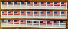 Forever Stamps 30 total 3 Strips of 10 stamps ea. Scott 5789 Freedom Flag USA