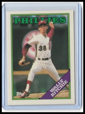 1988 Topps Tiffany - Wally Ritchie #494 (RC) - Image 1 of 2
