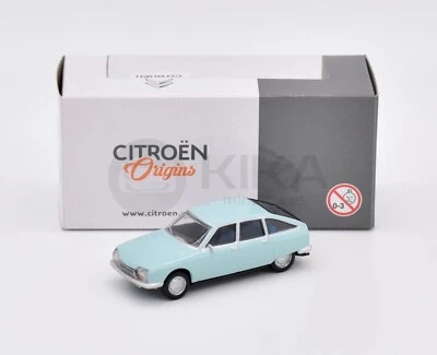Citroën GS Bleu 1971 NOREV 3 inches 1/64 - Photo 1/4