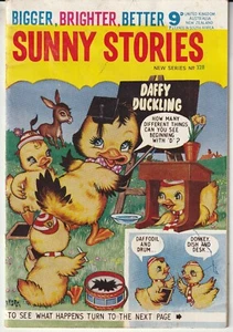 Vintage UK: Sunny Stories #328 - George Newnes 1964 - Children's Short Stories - Bild 1 von 8