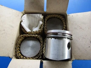 4 Pistons Powermax pour Austin Healey Sprite MK I, II 57-62, MG Midget MK + 0.04 - Picture 1 of 1
